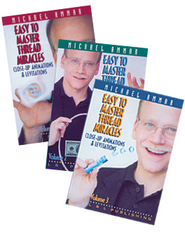 Michael Ammar - Easy to Master Thread Miracles - Set (Vols. 1-3) - Click Image to Close